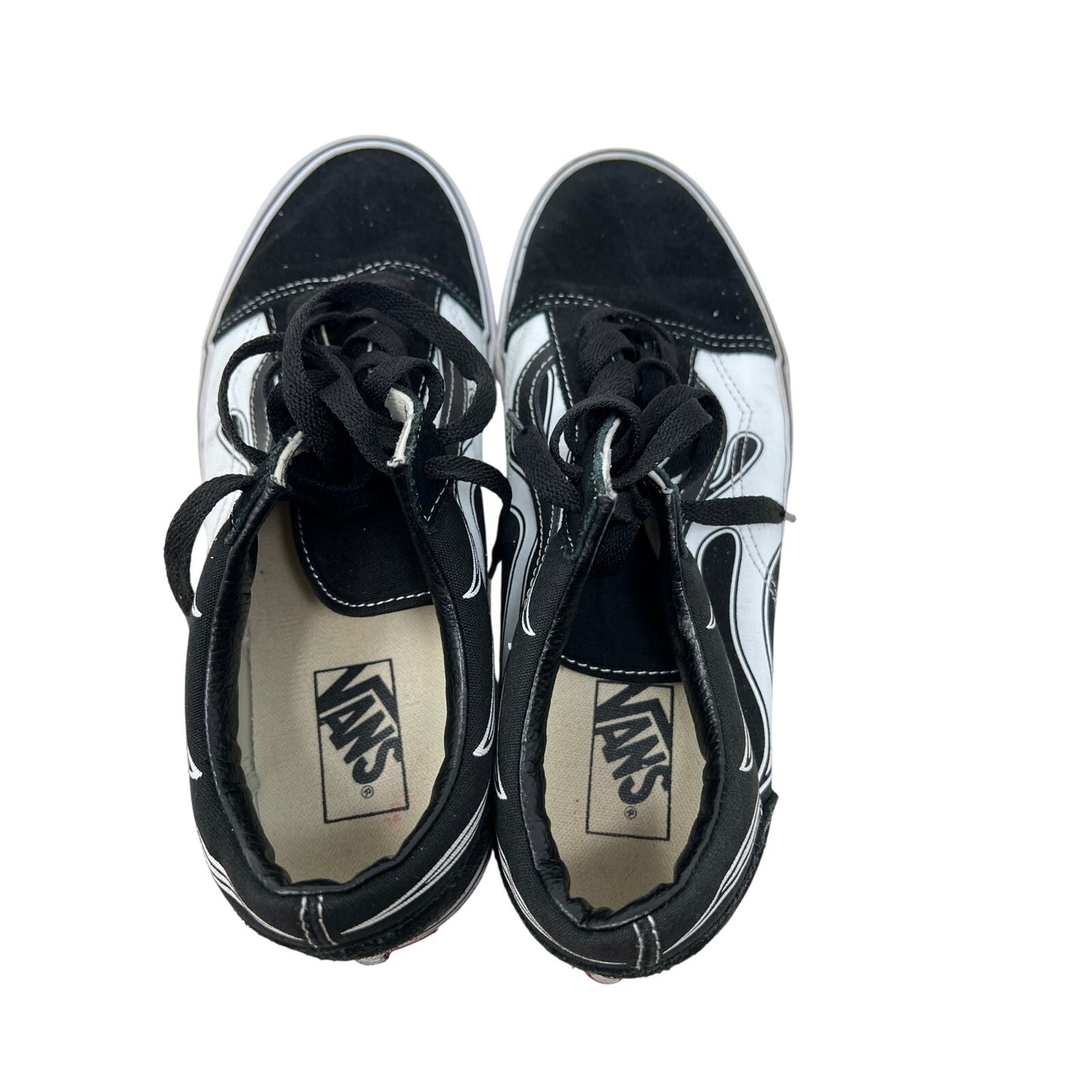 Vans Old Skool Flame Tie Zapatillas de Skate Hombre Talla 10