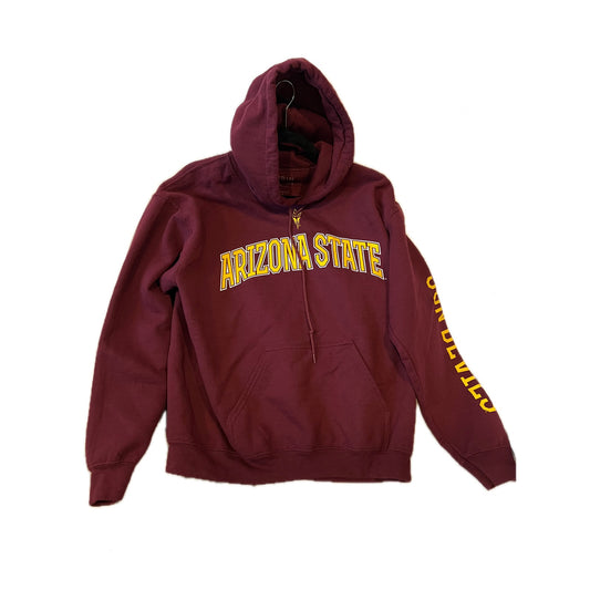 Arizona State Perrin New Agenda Burgundy Hoodie Mens M