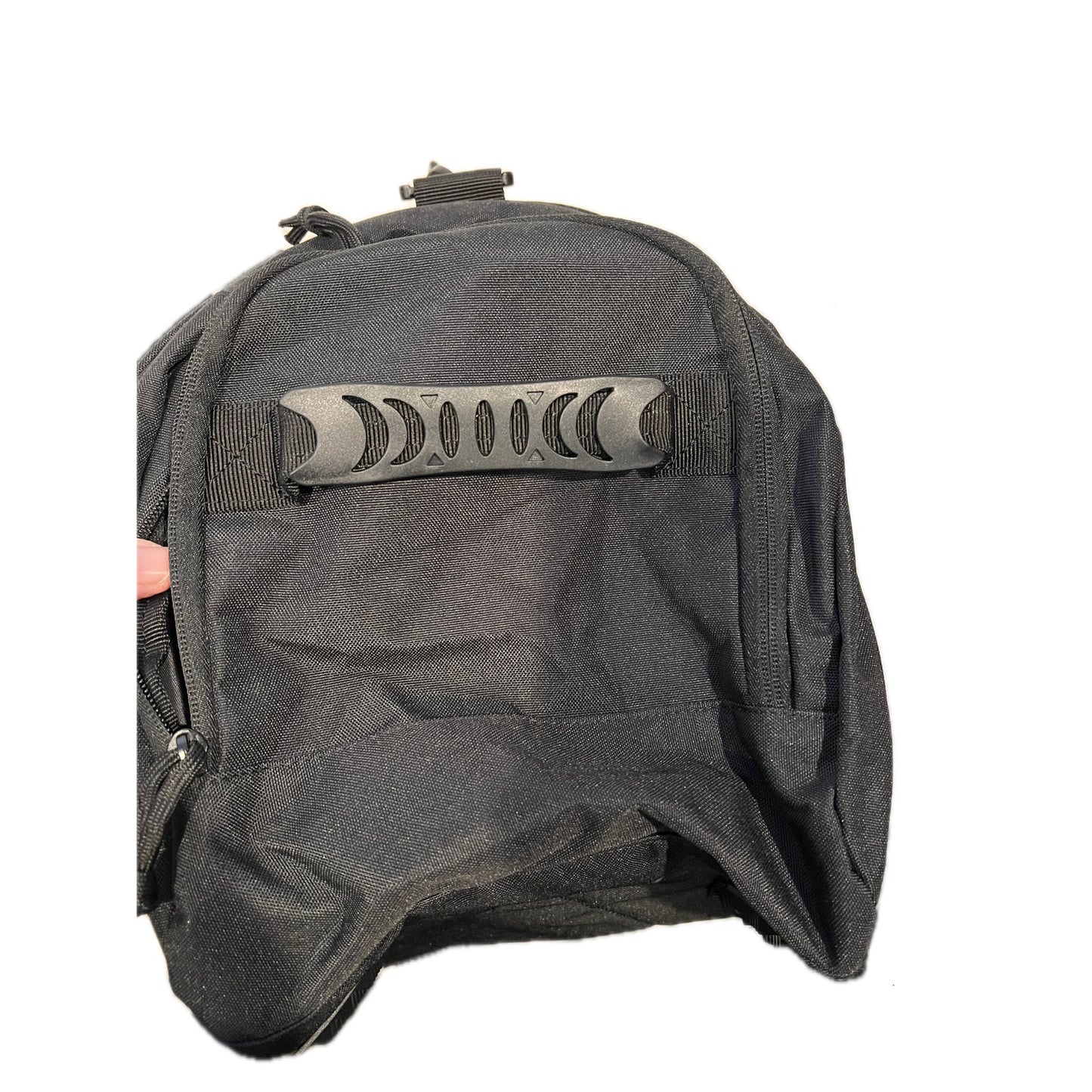 Highland Tactical Canvas Black Duffel 22"x12"x10"