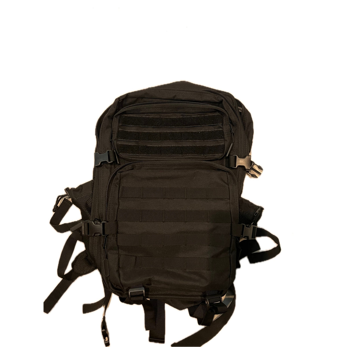 Wotony Black Canvas Tactical Backpack