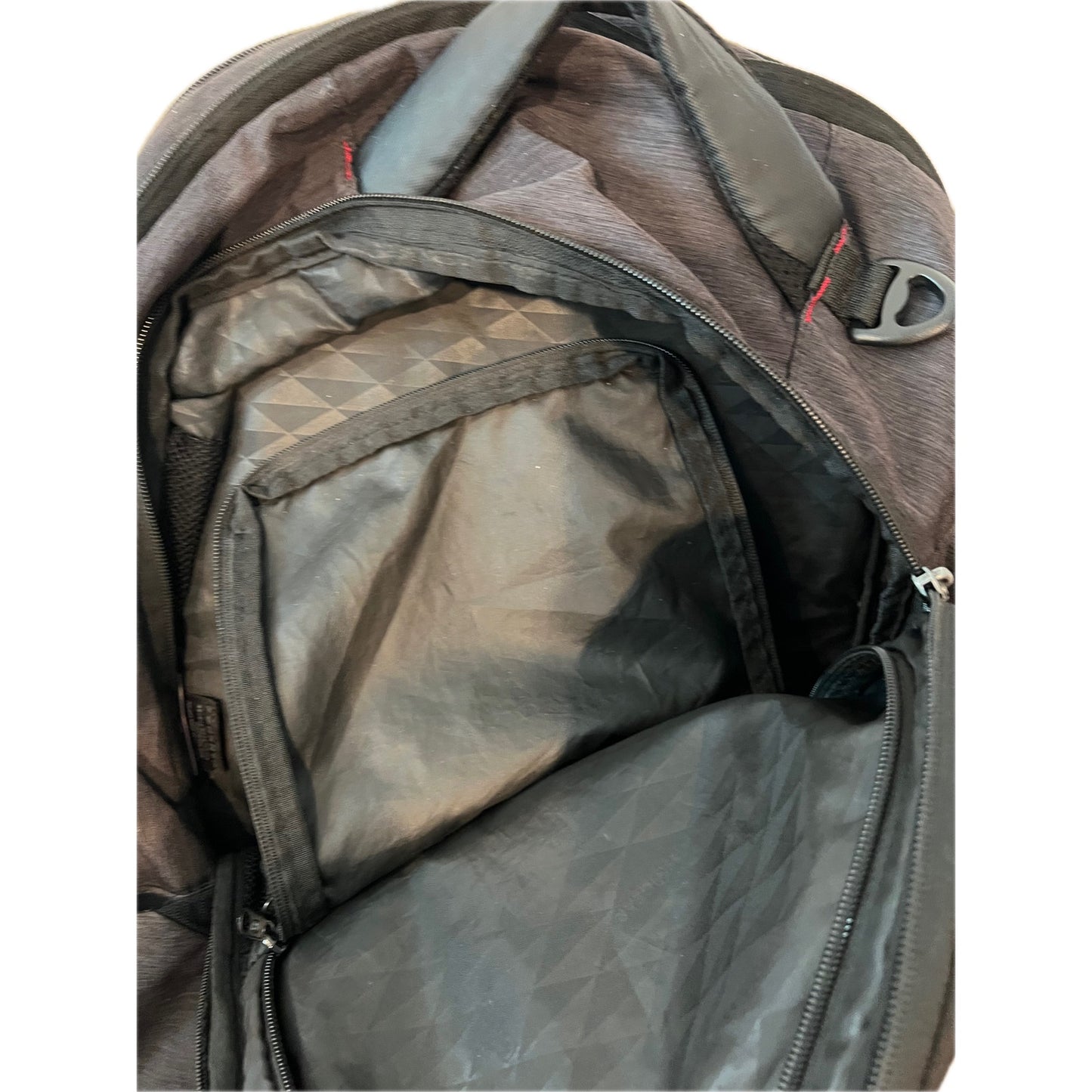 Swiss Gear Deluxe Travel Backpack Gray Black
