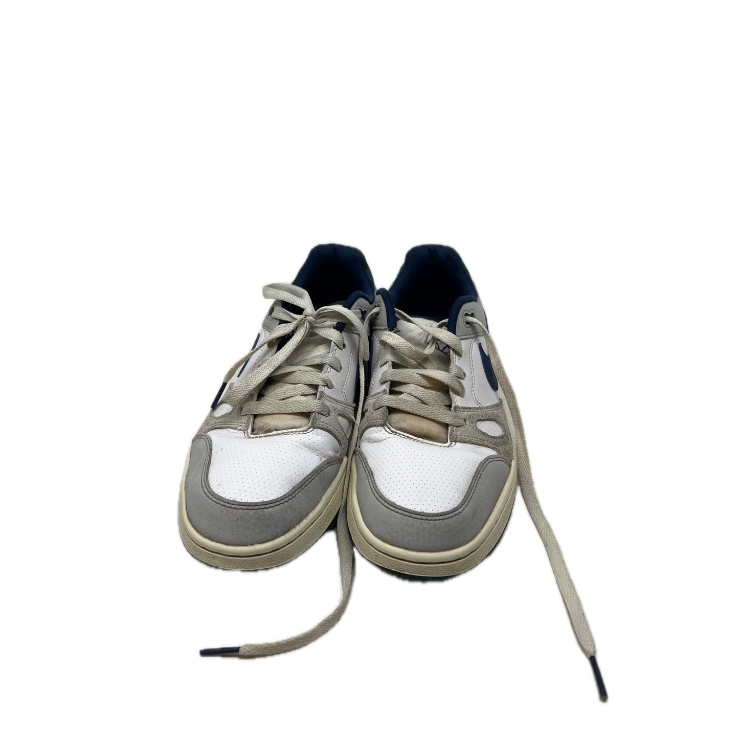 Nike Full Force Low Blanco Azul Marino Verde Hombre 7.5