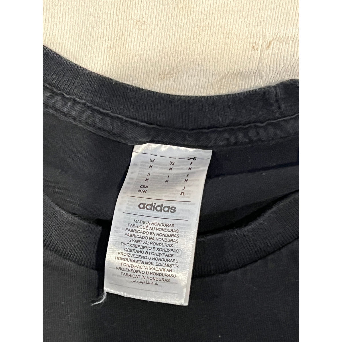 Adidas Black Tee Shirt Mens Medium