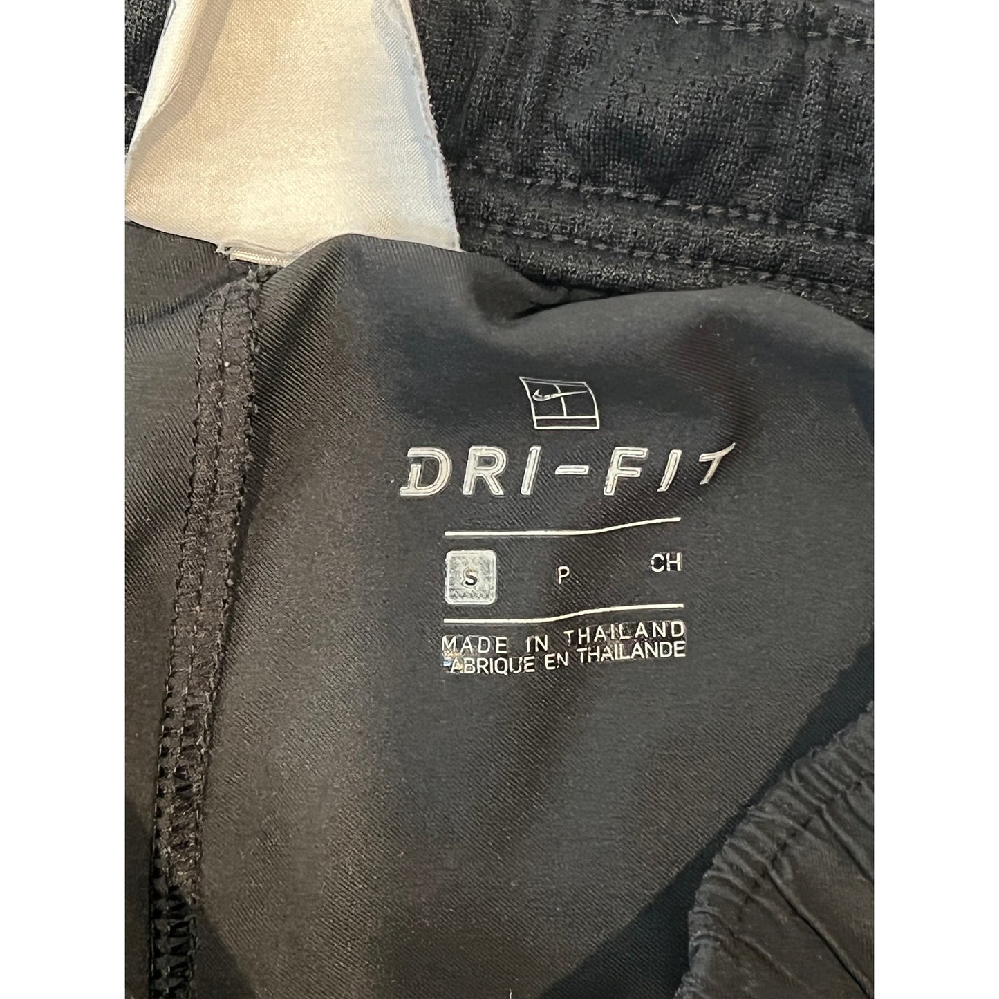 ike Dri-Fit Black White Athletic Shorts Mens S