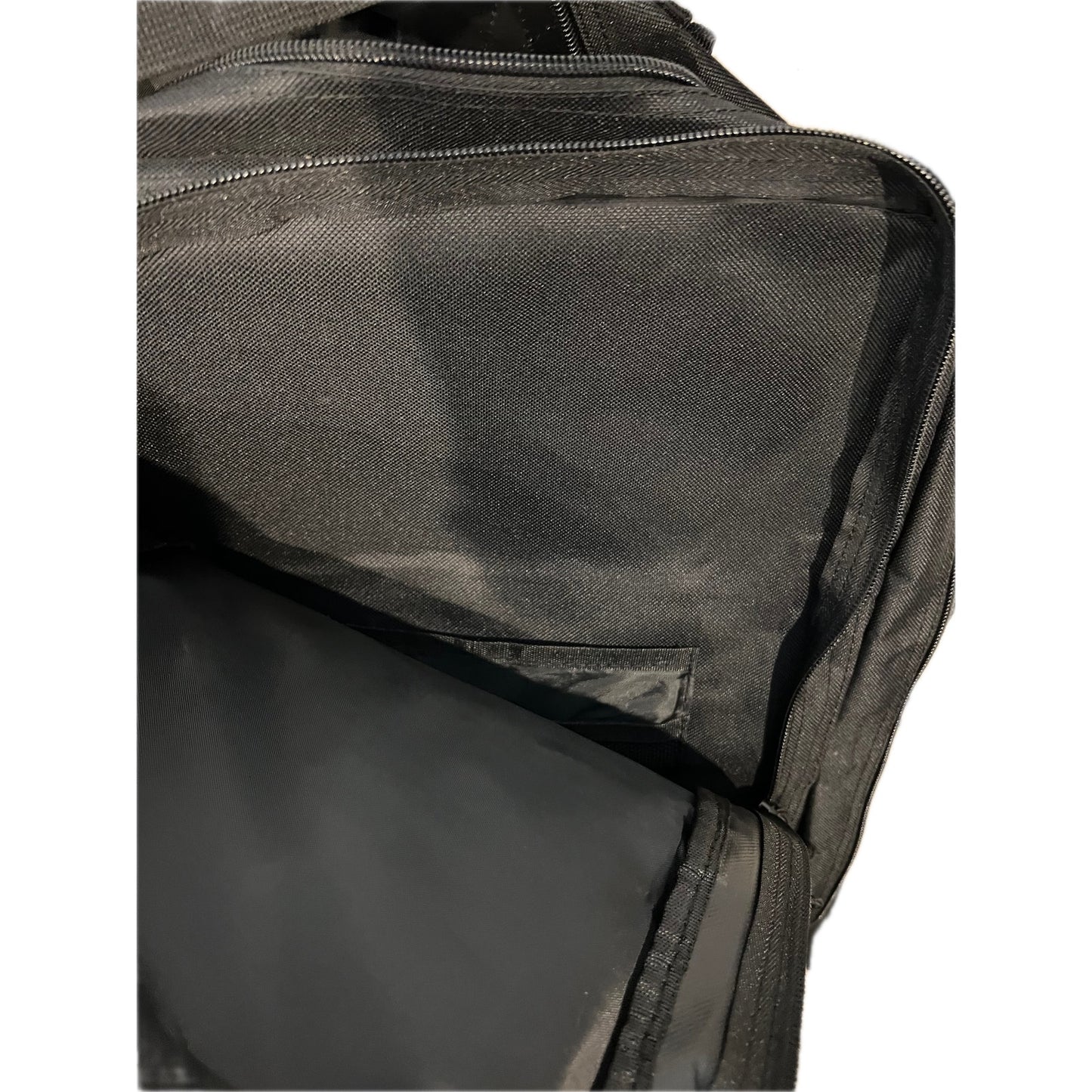 Generic Black Canvas Tactical Backpack
