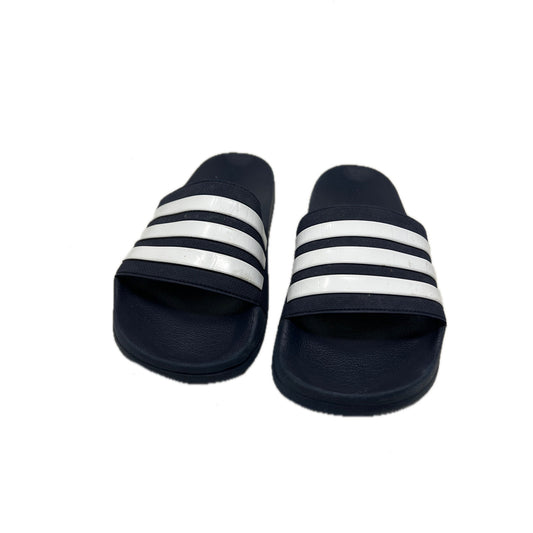 adidas Adilette Shower Slides Legend Ink Cloud White Mens 10