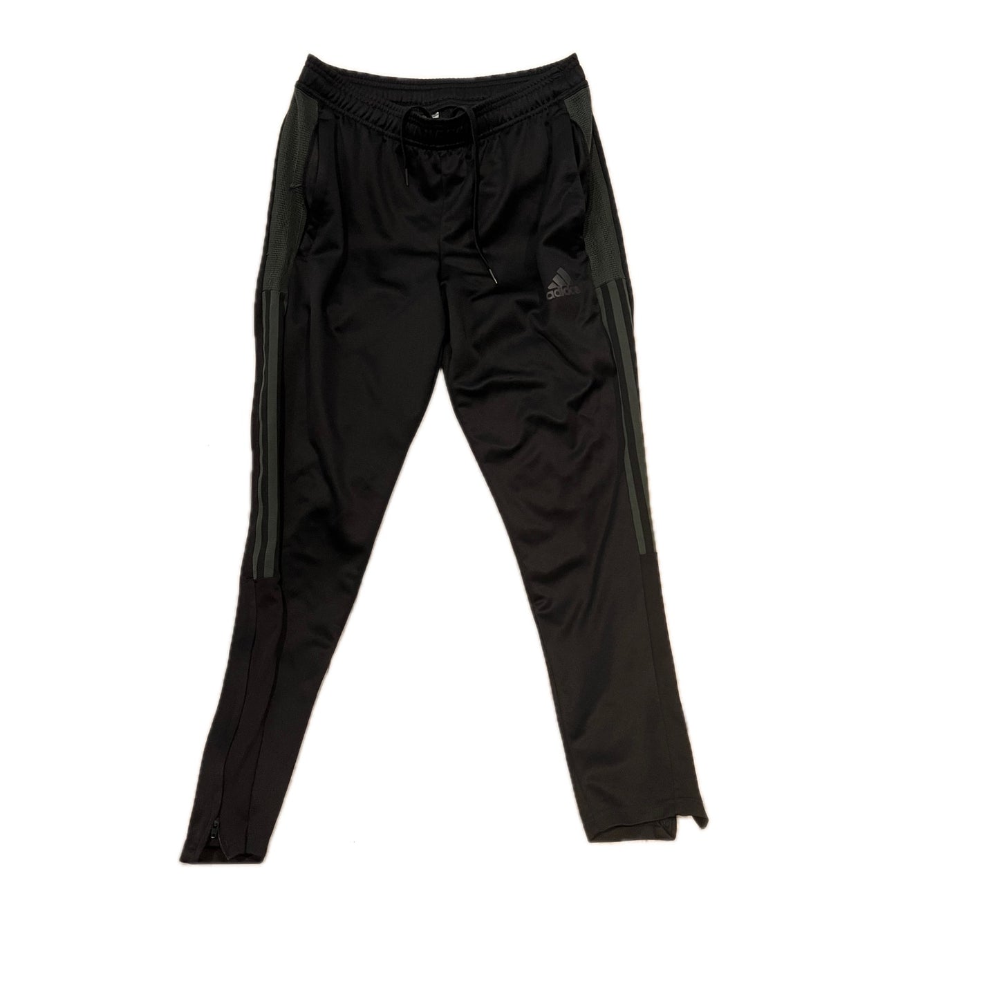 Adidas Three Stripe Prime Green Black Trackpants Mens M