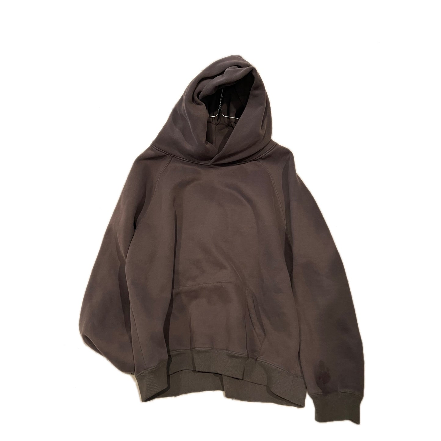 Brown Black Pullover Hoodie Mens Large