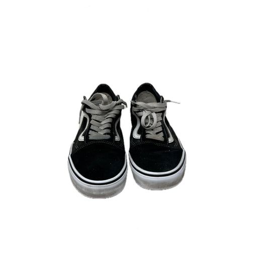 Vans Low Top Black Skate Shoes Mens 10