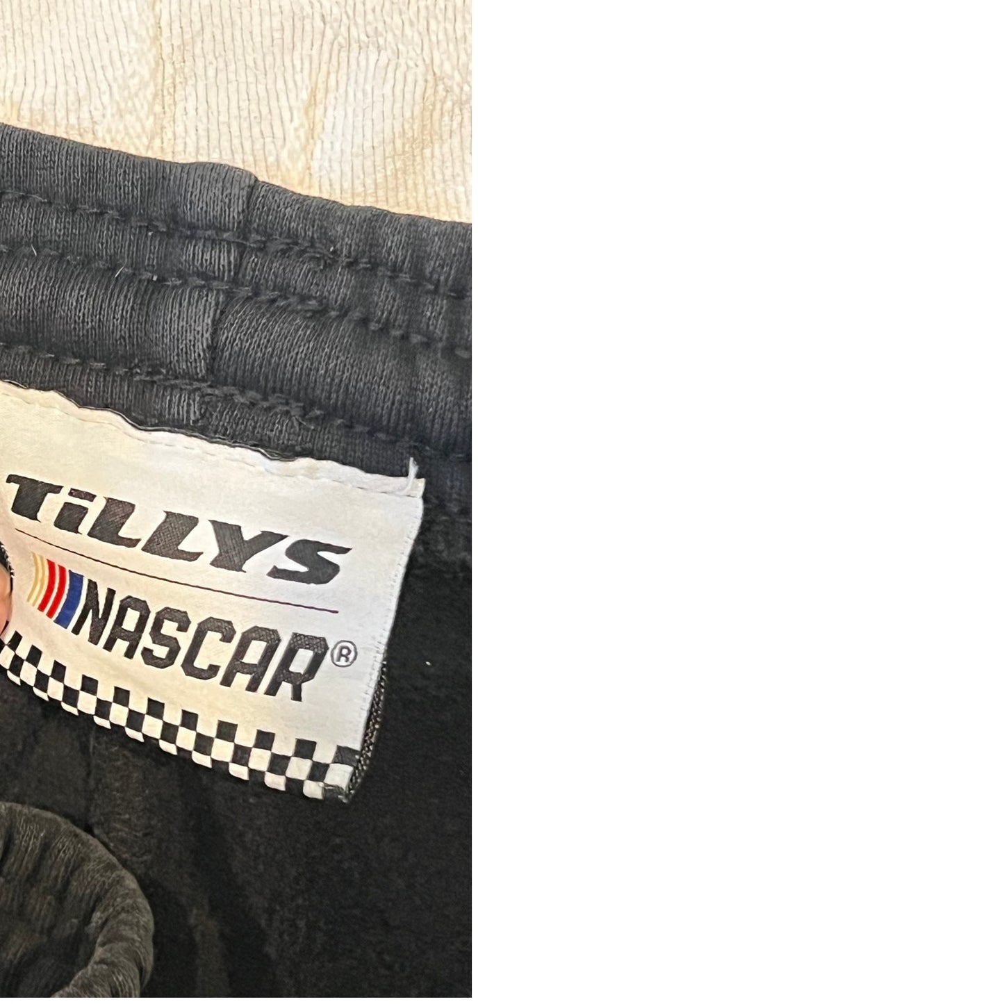 Tillys Nascar Pantalon de Survêtement Noir Homme XXL