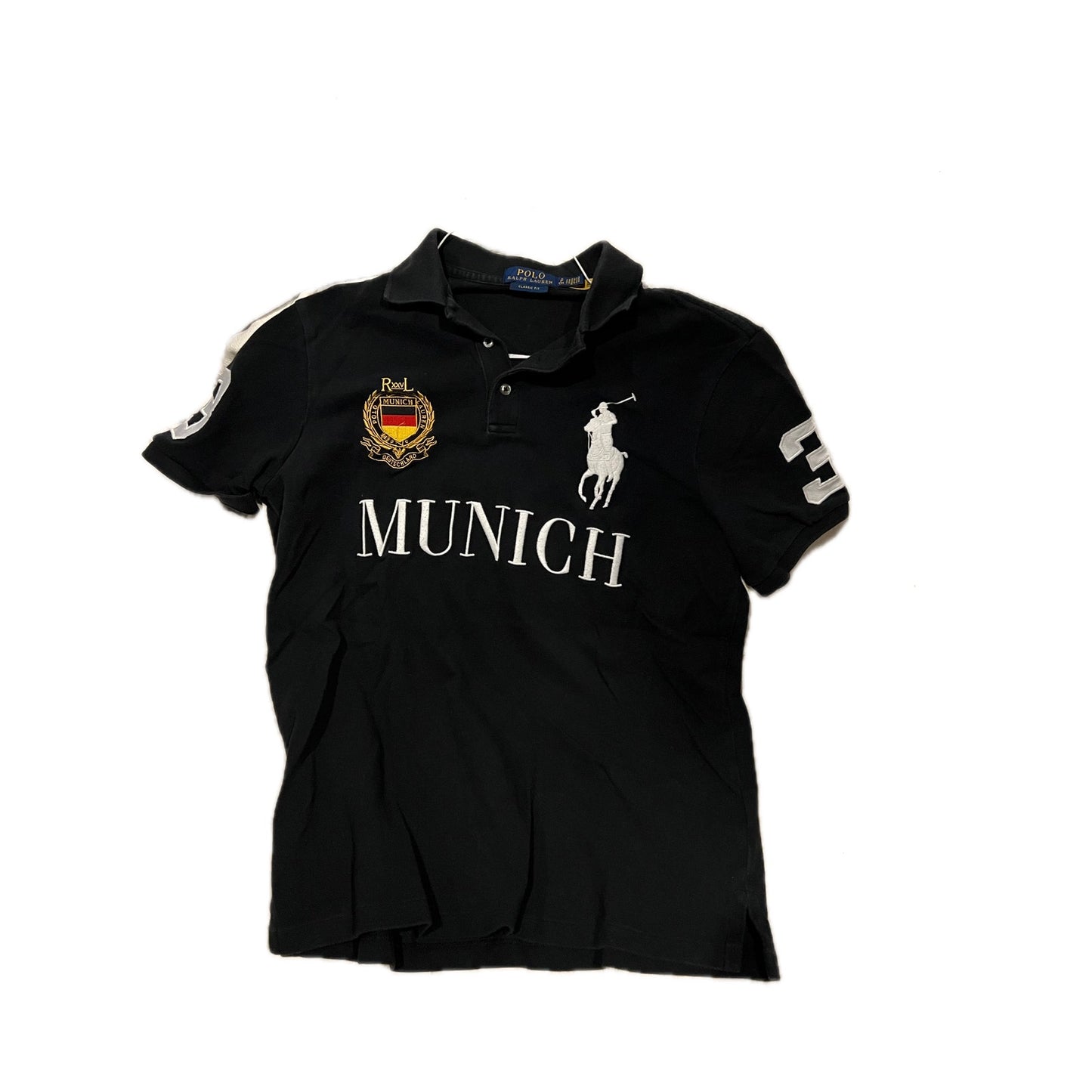 Polo Ralph Lauren Shirt Munich Germany 3 Big Pony Mens Small