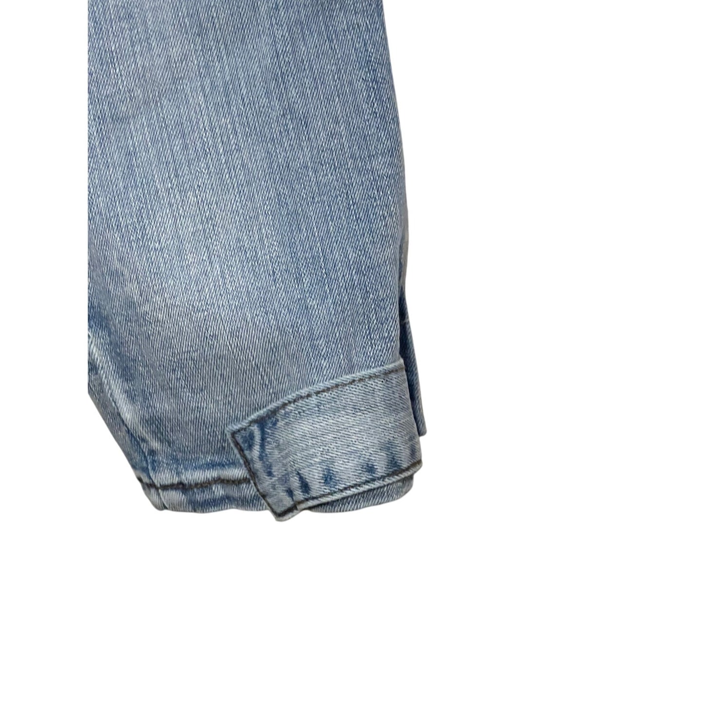 PRSTGE Snap Cargo Streetwear Jeans in Icey Blue Mens 34x30