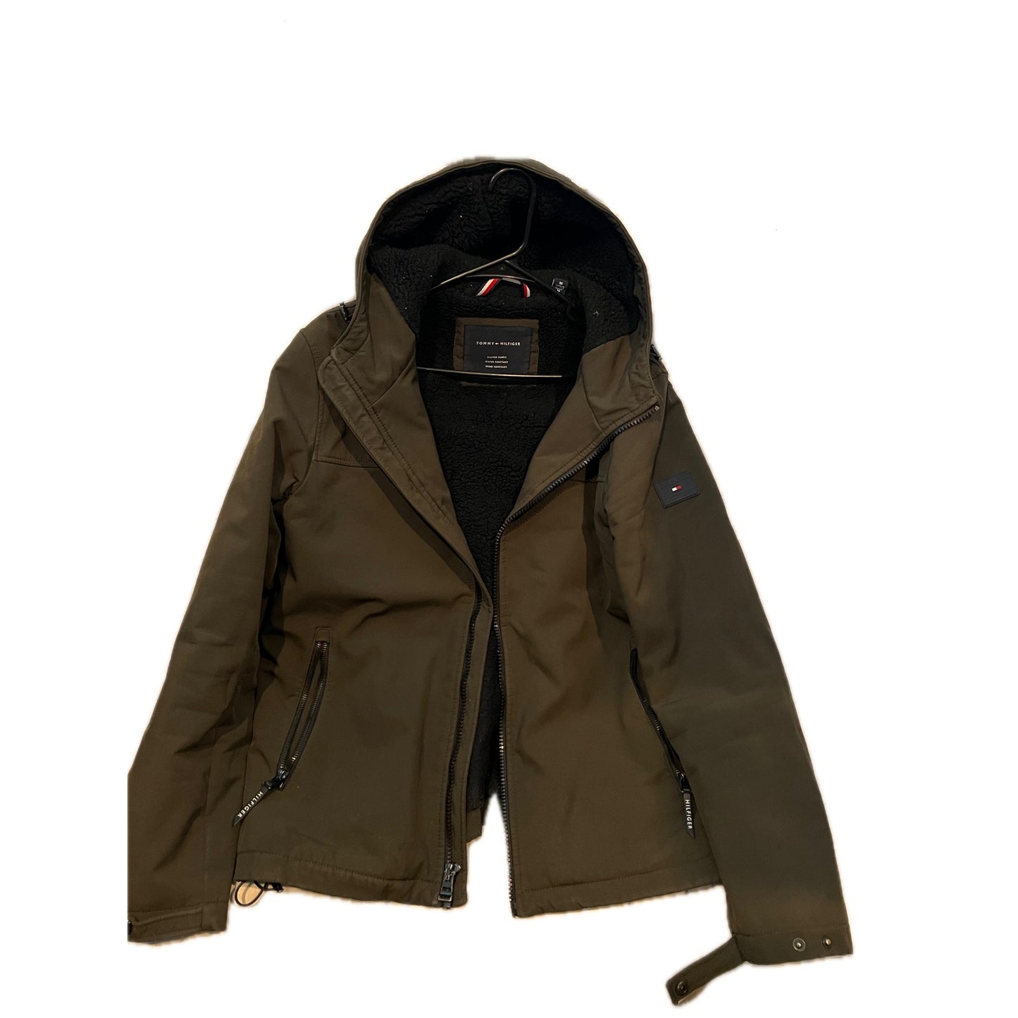 Chaqueta de esquí/snowboard Tommy Hilfiger resistente al viento y al agua para hombre, talla M
