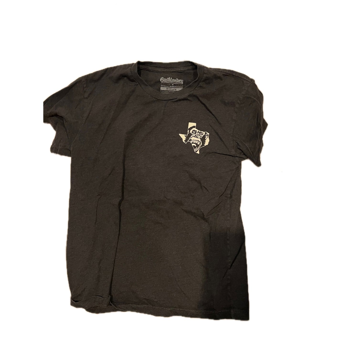Gas Monkey Garage Black T-Shirt Mens Medium