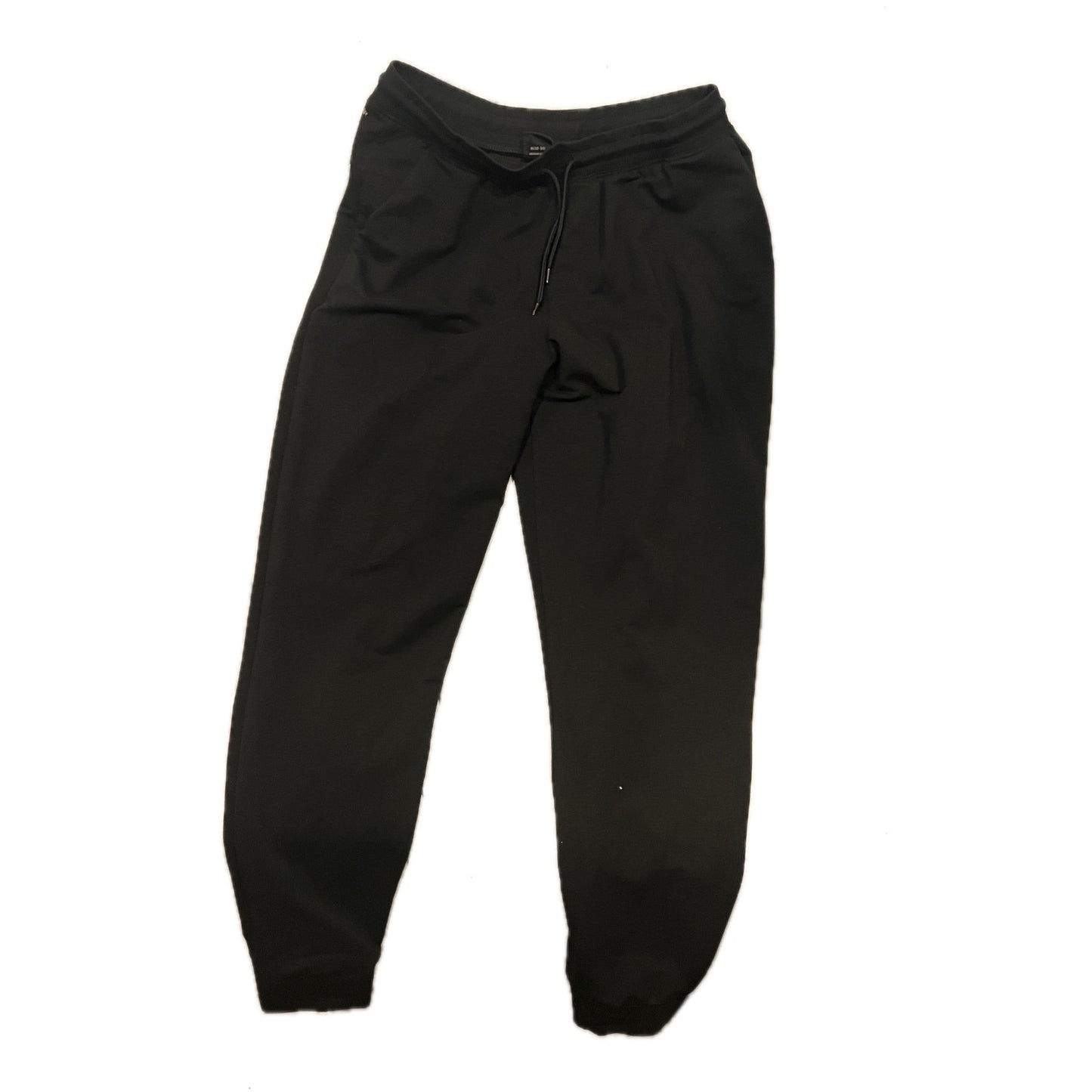 Athletic Works Black Sweatpants Joggers Mens Med 32-34