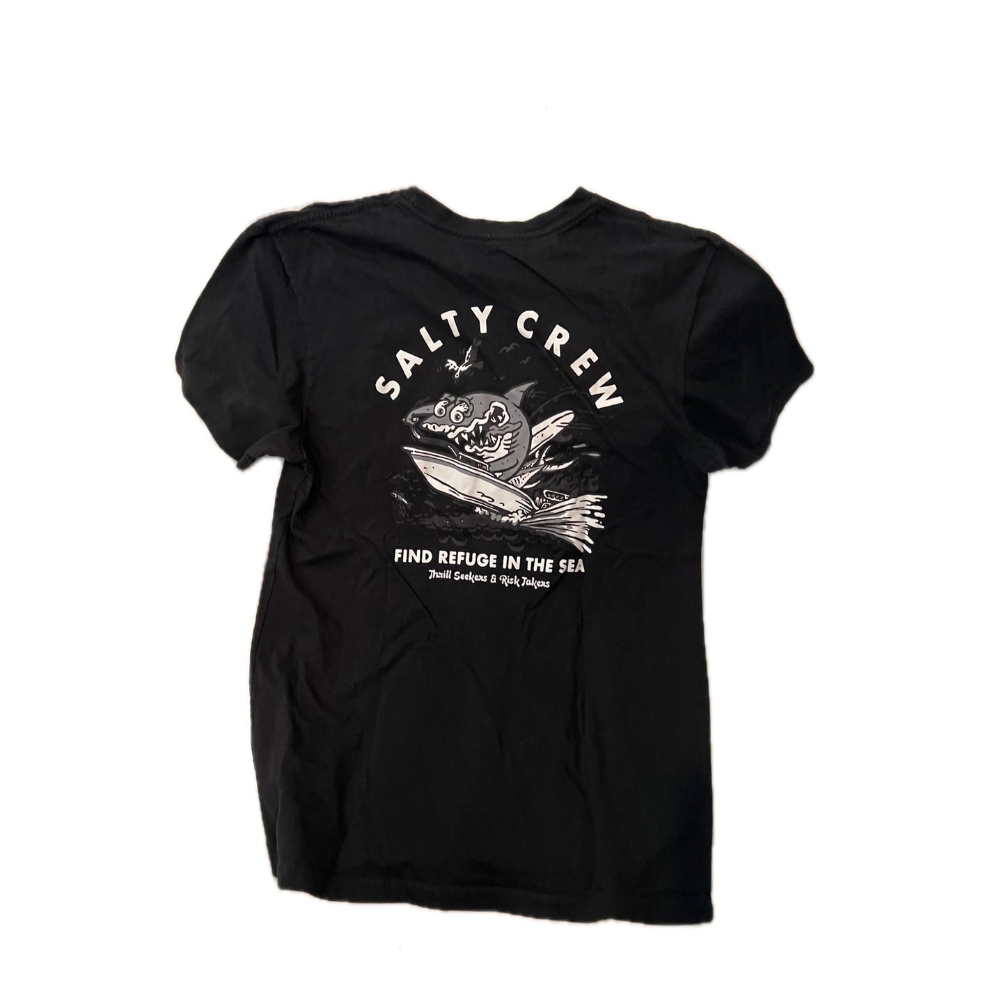 Salty Crew Black T-Shirt Mens M