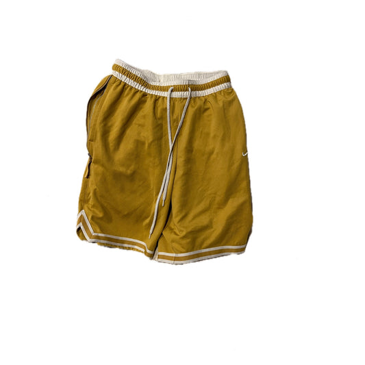 Nike Tan Dri Fit Training Shorts Mens Med