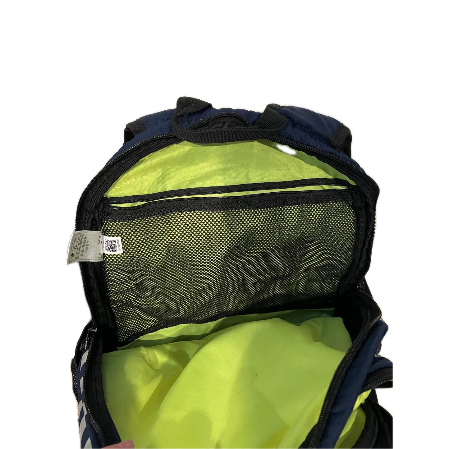 Adidas Stadium 3 Navy Blue Black Multi Section Backpack