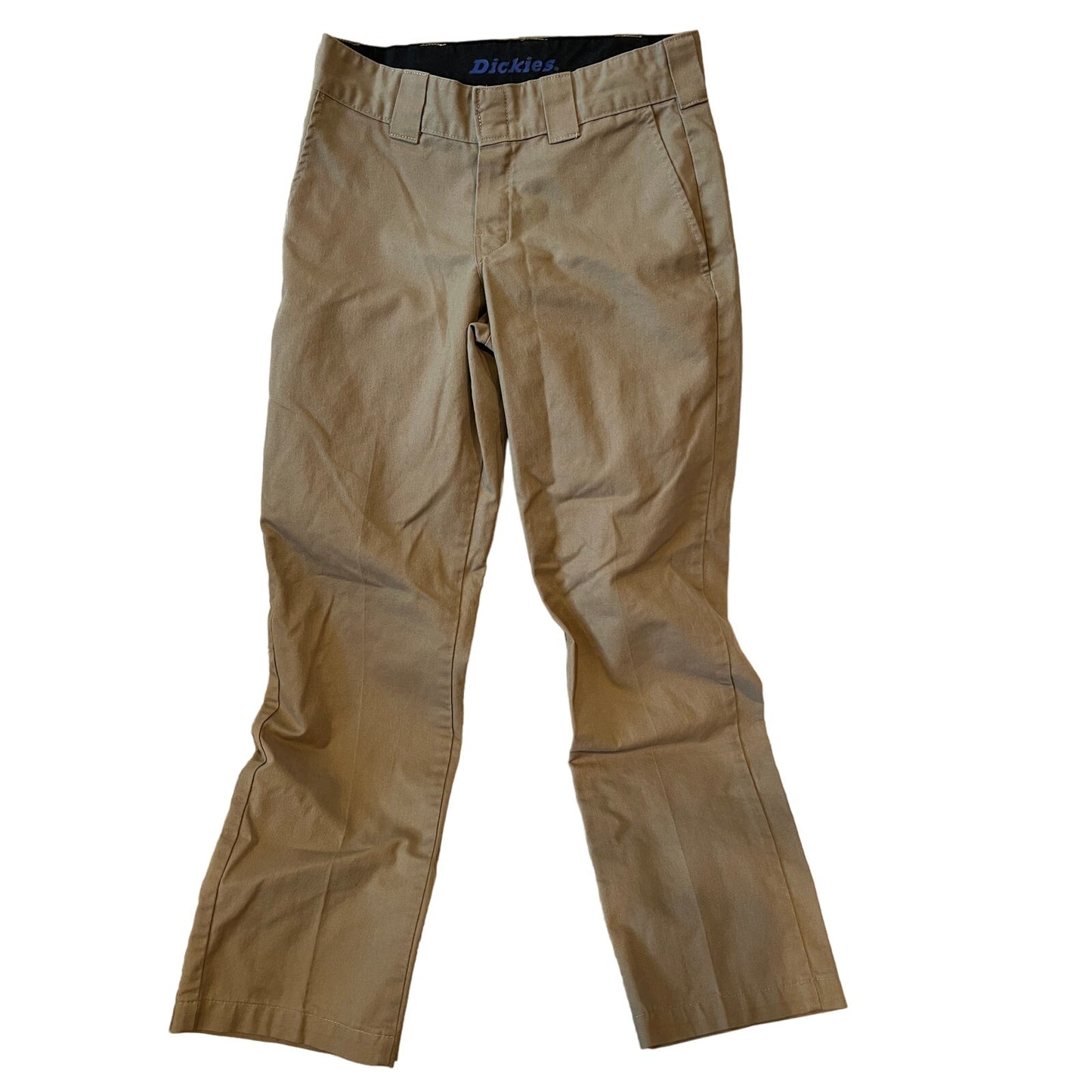 Dickies Flat Front Tan Chinos 30x28