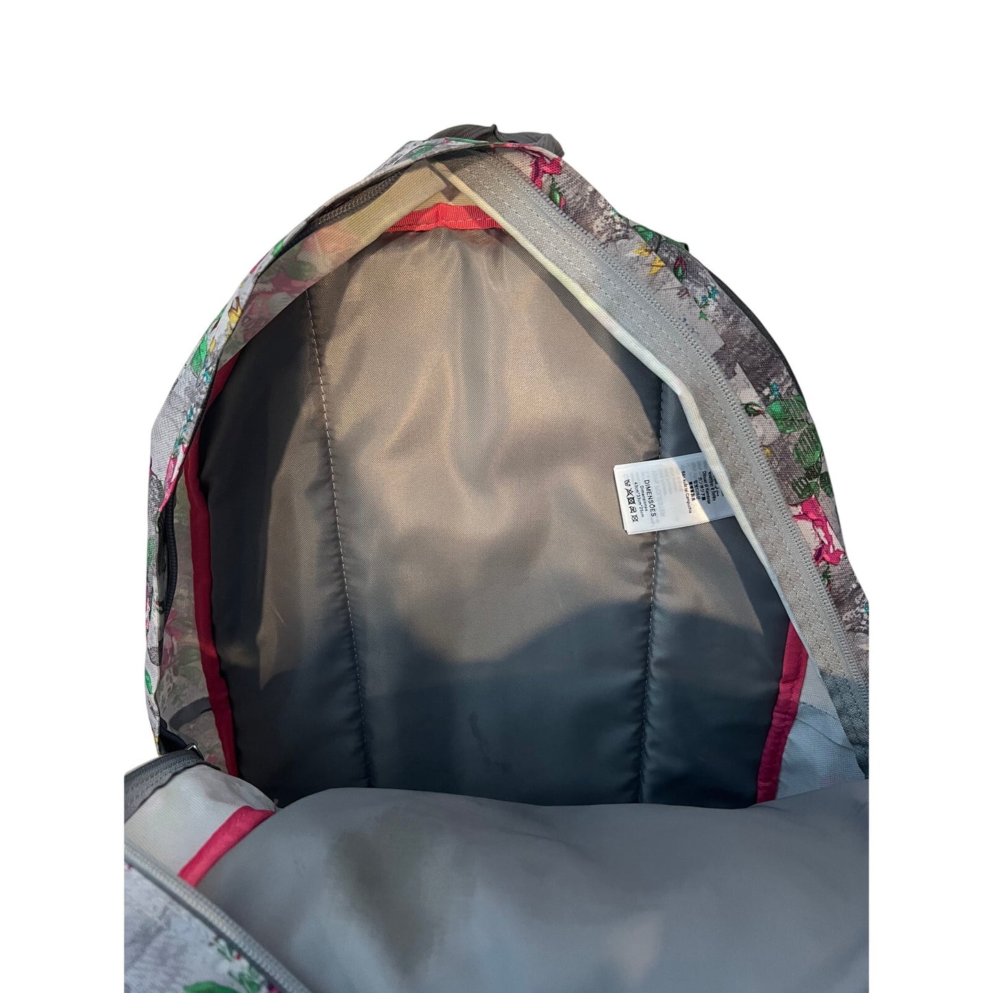 Sac à dos floral JanSport Big Student 3 sections Roses