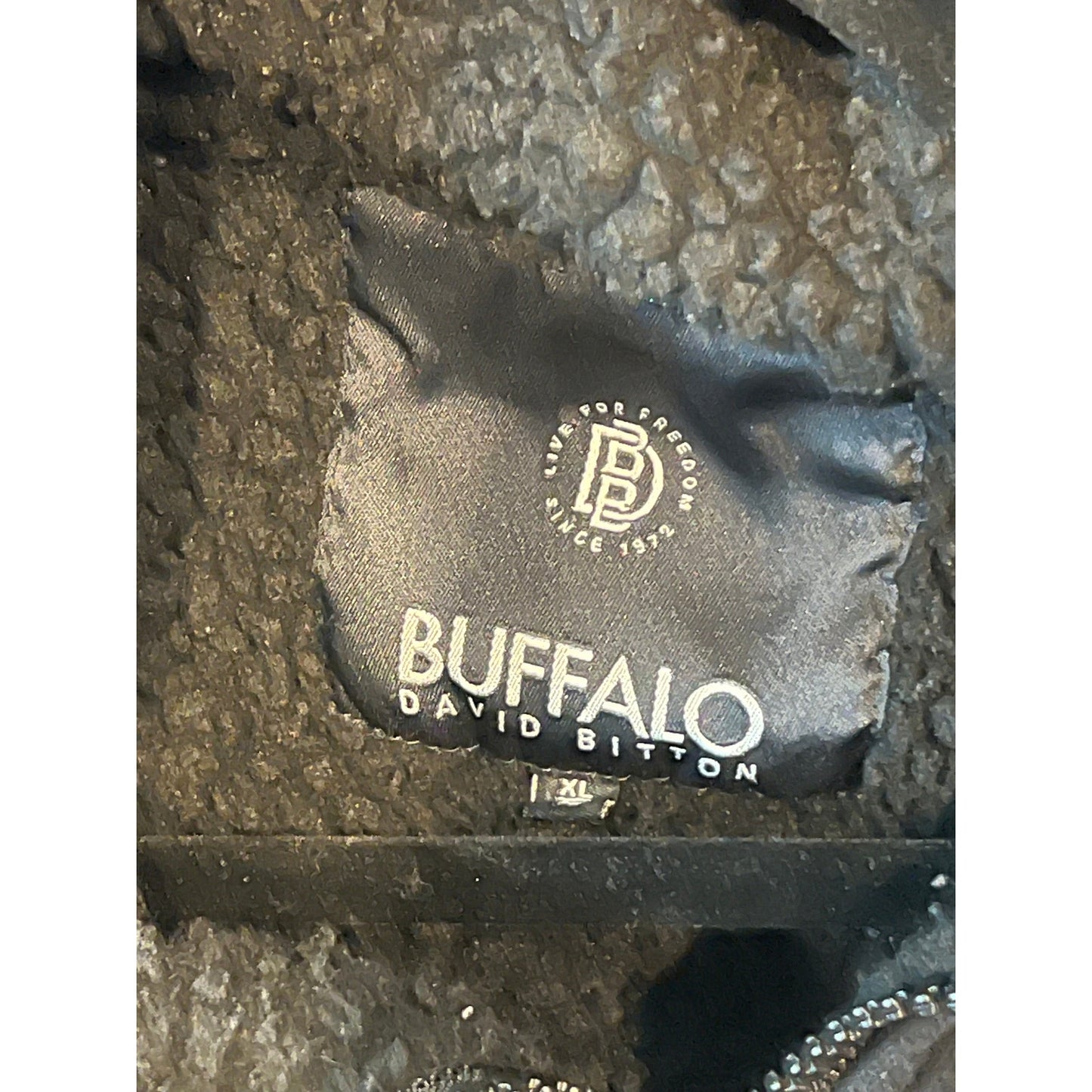 Buffalo David Bitton Insulated Hoodie Black Womans 2XL