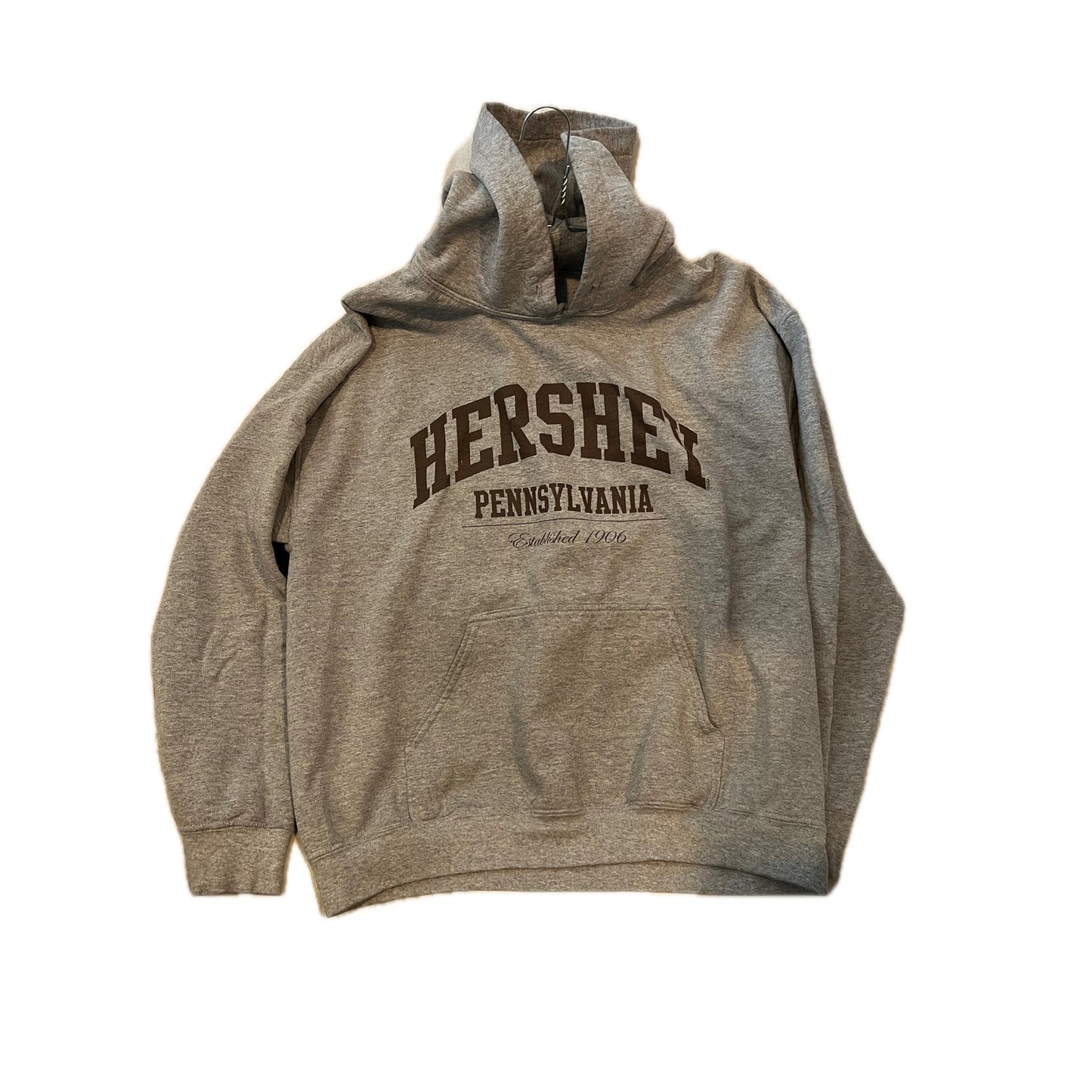 Haut à capuche gris Hershey's Chocolate World Gildan pour homme, taille L