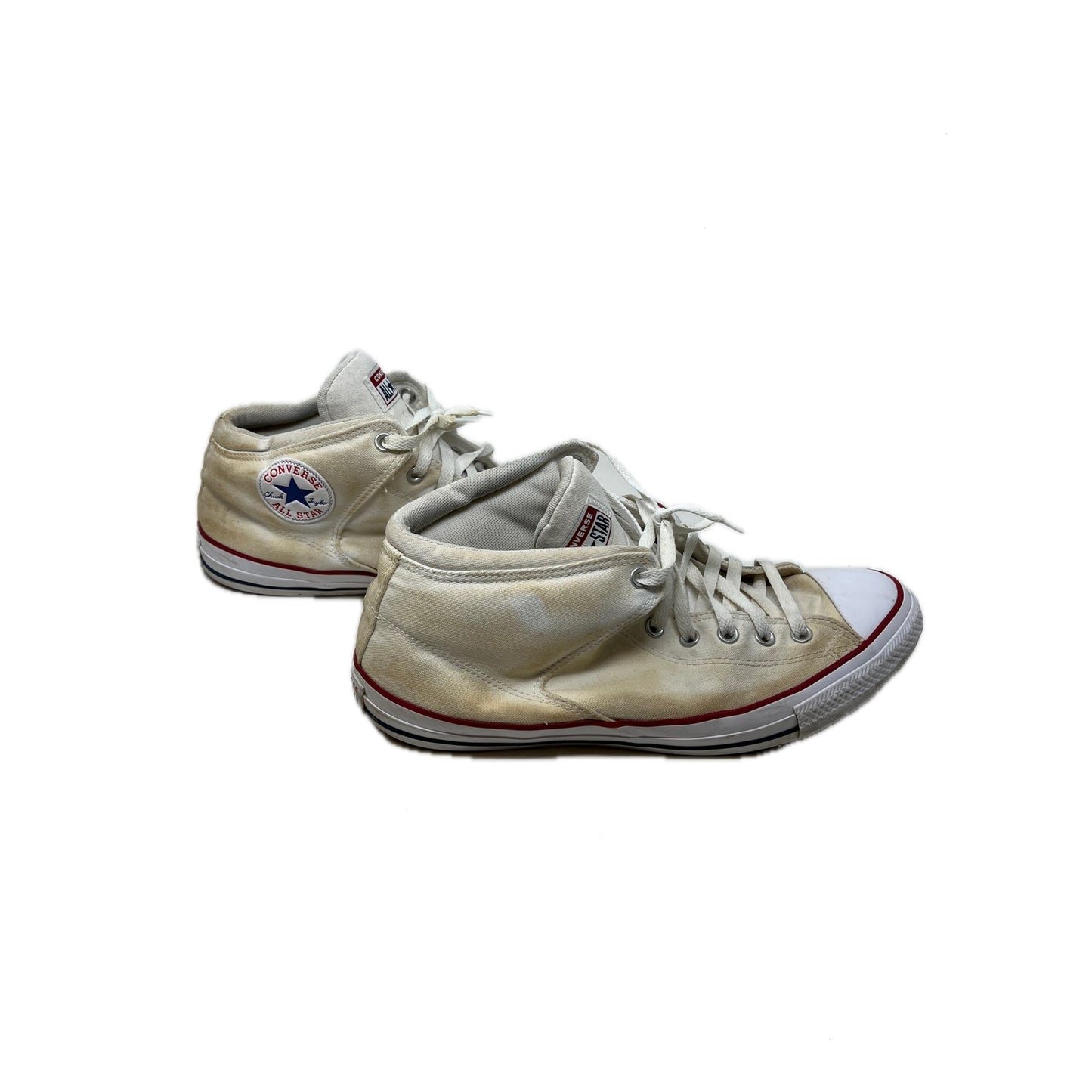 Converse CTAS Hi Street White Sneakers M 13 W 15