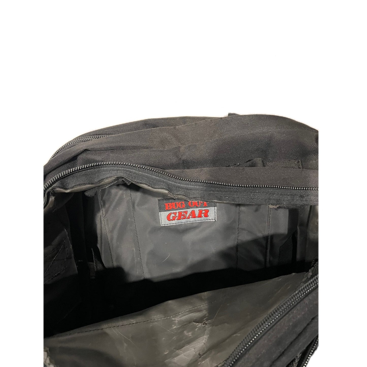 Bugout Gear Black Tactical Heavy Duty Backpack