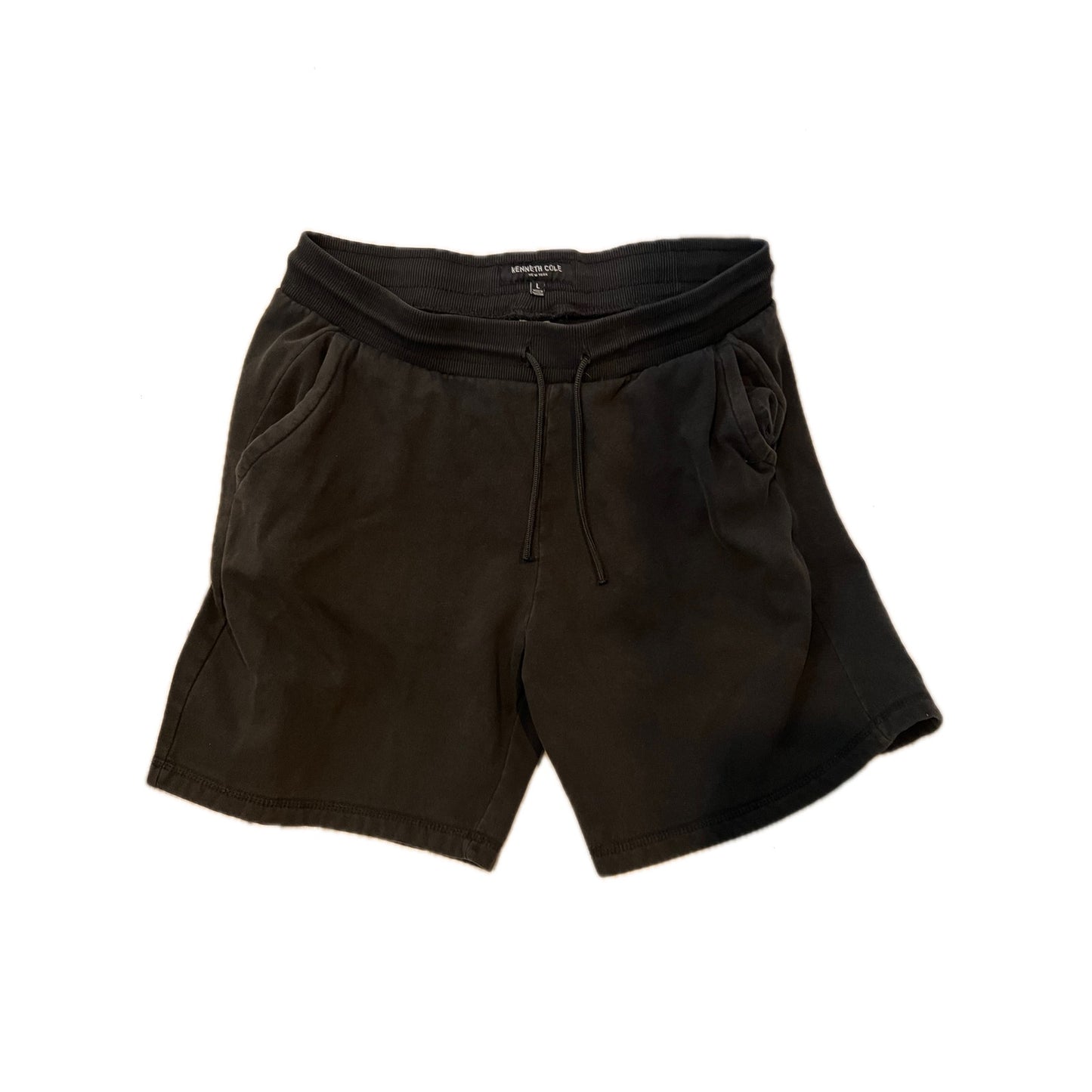 Kenneth Cole Black Sweatshorts Homme Large