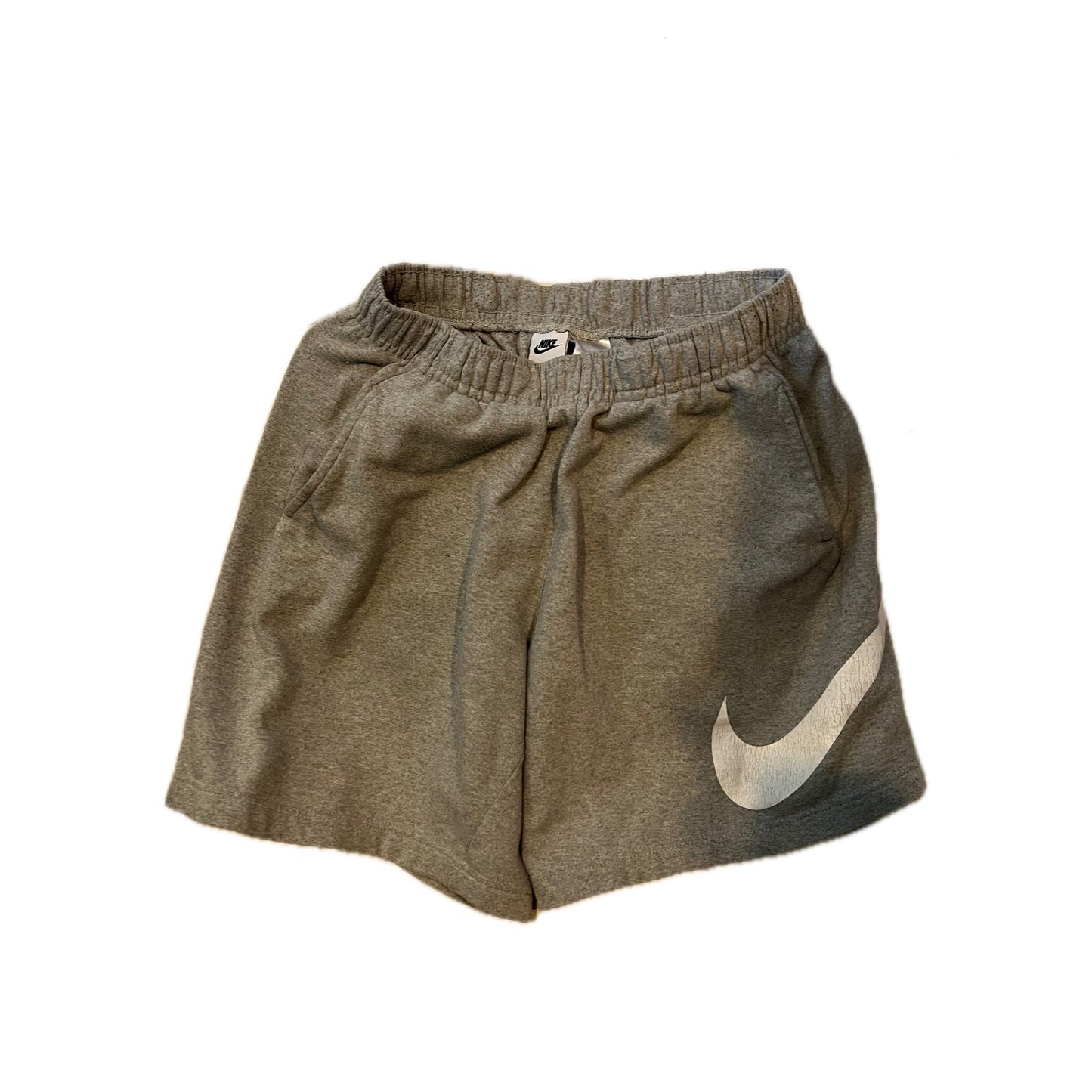 Nike Short molletonné Big Swish gris pour homme XL