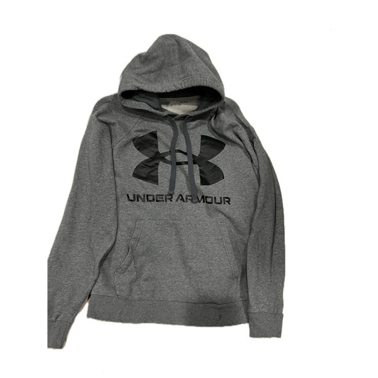 Under Armour Gray Hoodie Loose Fit Mens M