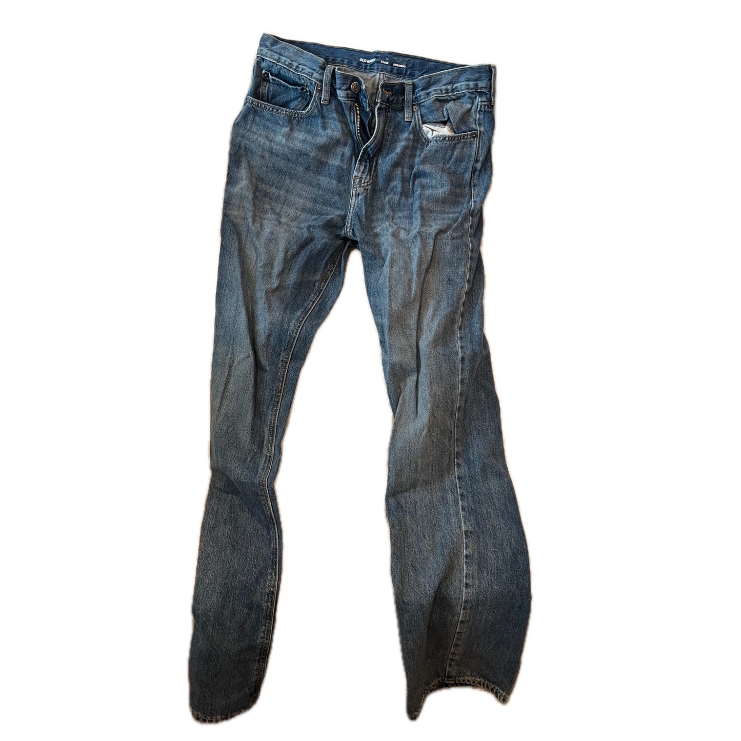 Old Navy Jeans Rectos Built-In Flex para Hombre 34x38