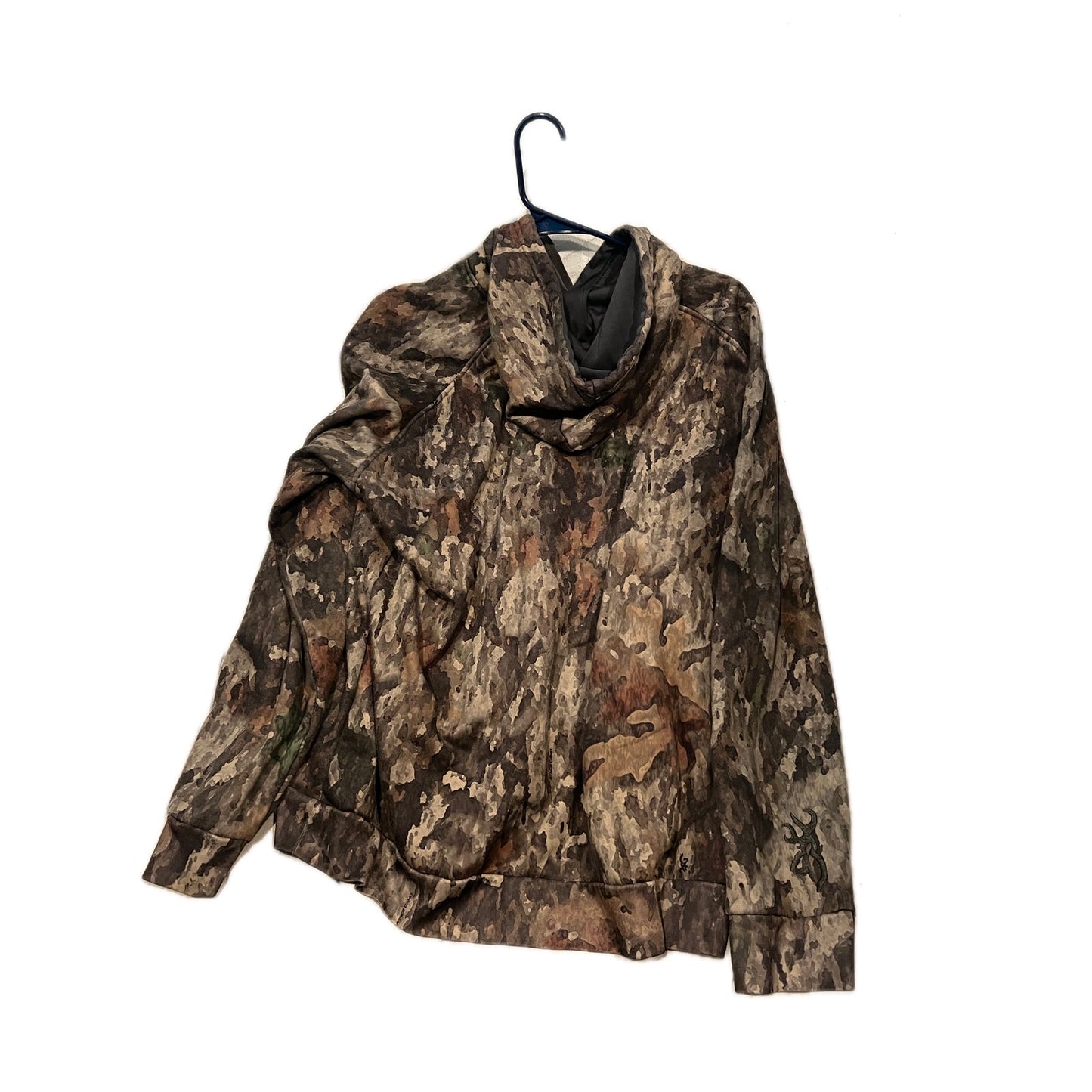 Browning Beige Camo Hoodie Mens XL
