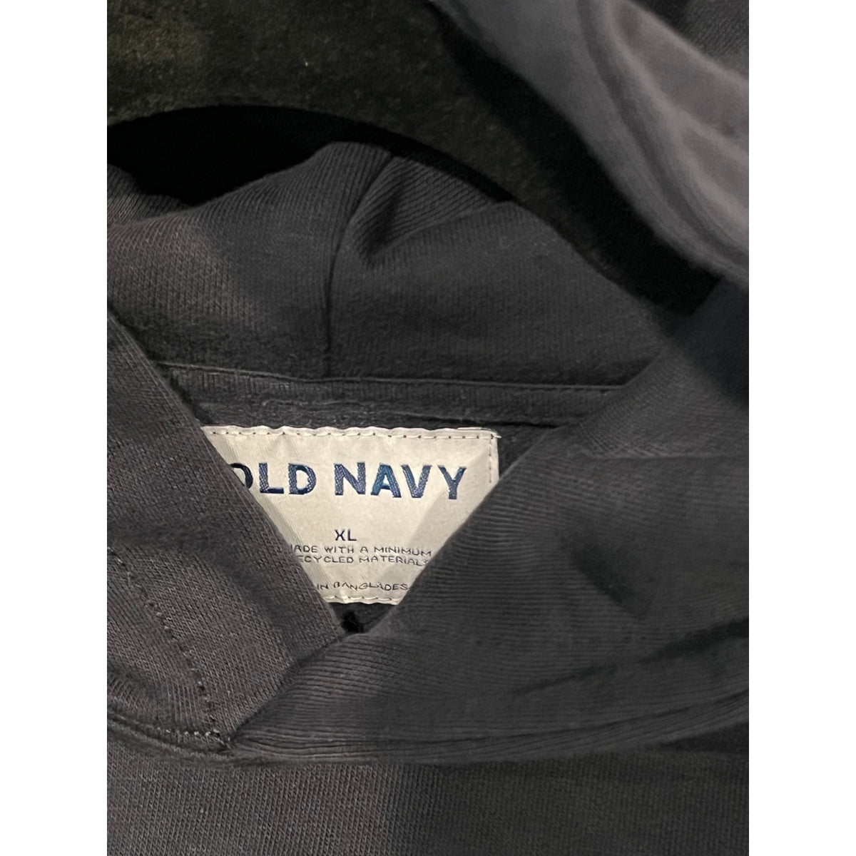 Old Navy Black Pullover Hoodie Mens XL