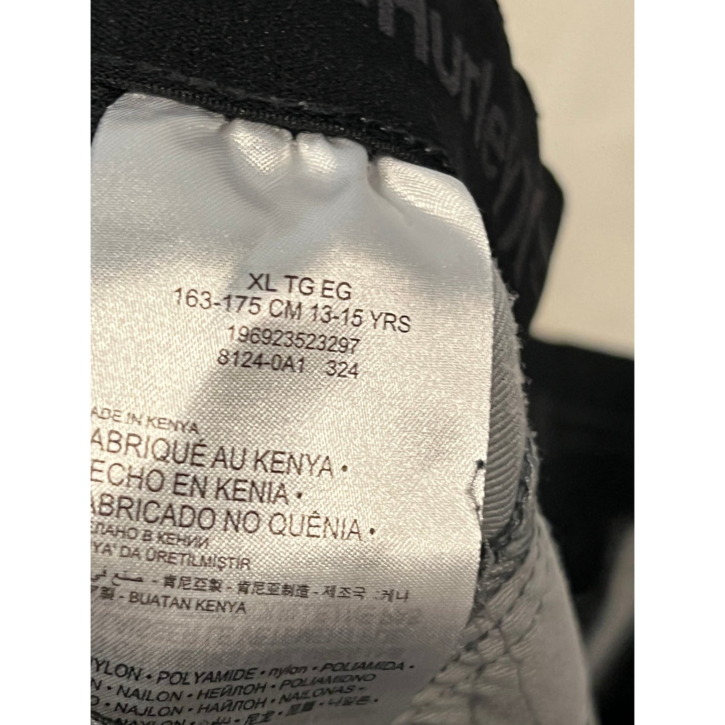 Hurley Gray Warm Up Joggers Boys XL 13-15 yrs