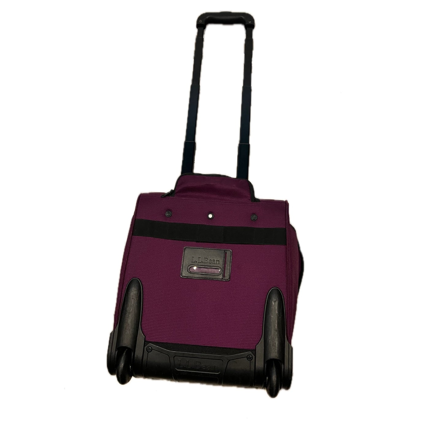 LL Bean Purple Roller Carry On Bag 15x12x8
