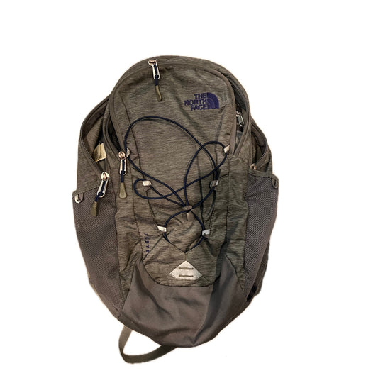 The North Face Jester Gray Black Backpack