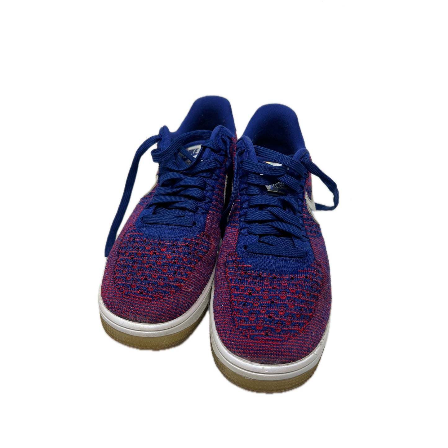 Nike Air Force 1 Low Flyknit USA Purple Blue Womans 7