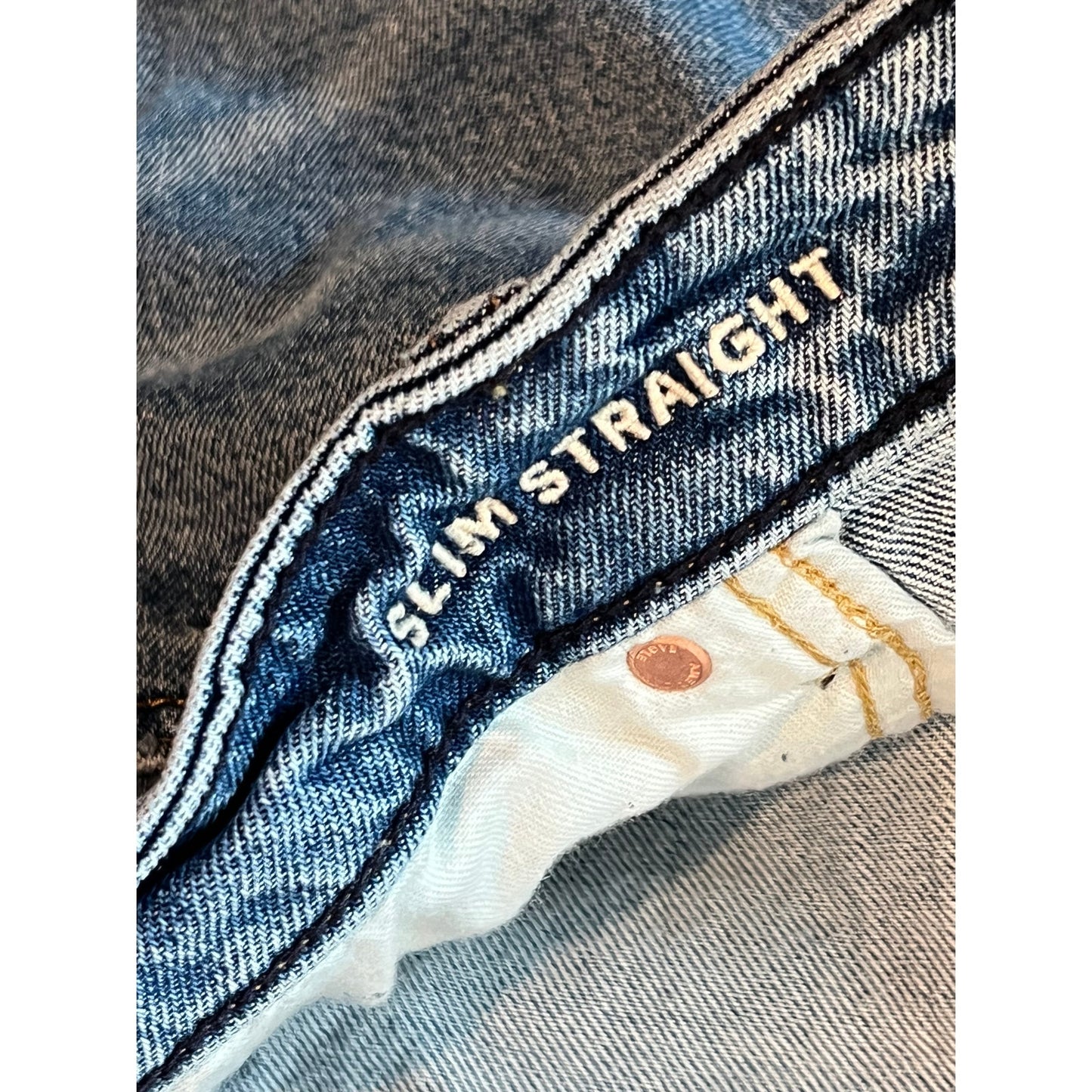 American Eagle Slim Straight Jeans Mens 38x32