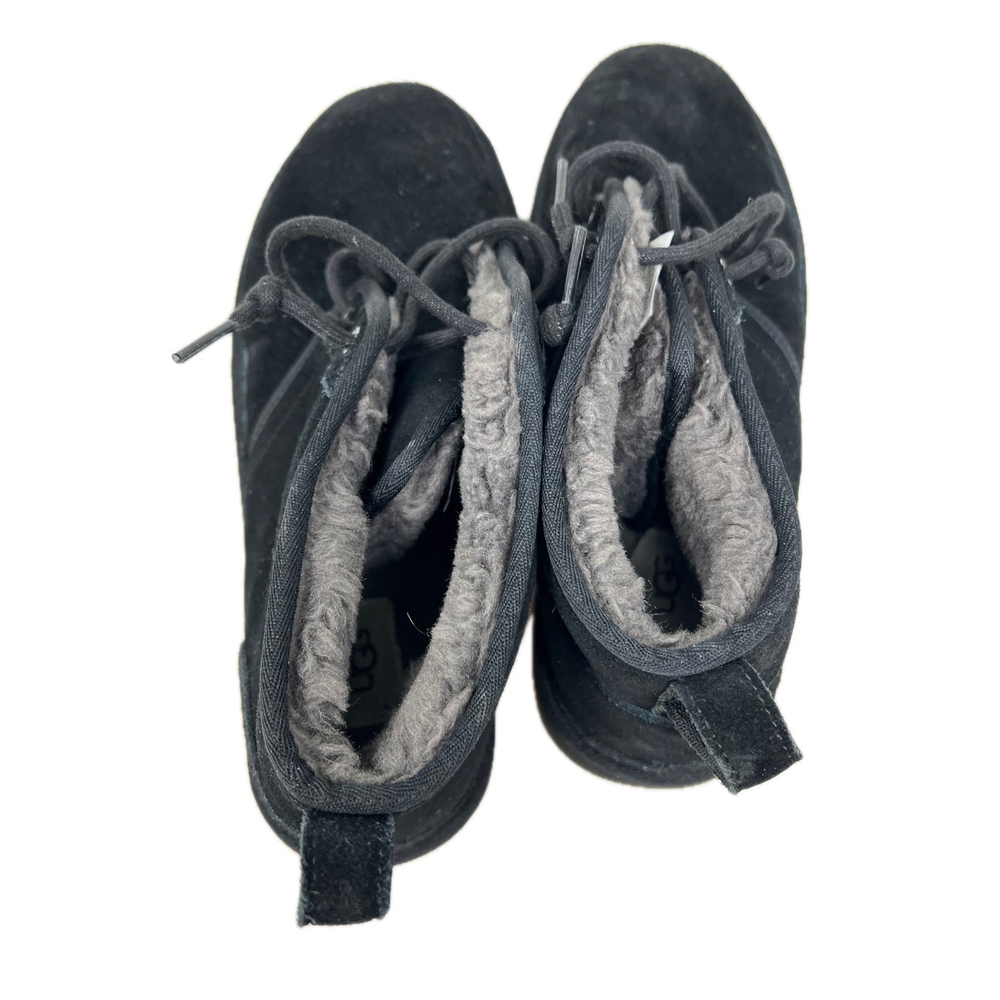 Botín UGG Neumel para hombre, negro gris, talla 12 para hombre