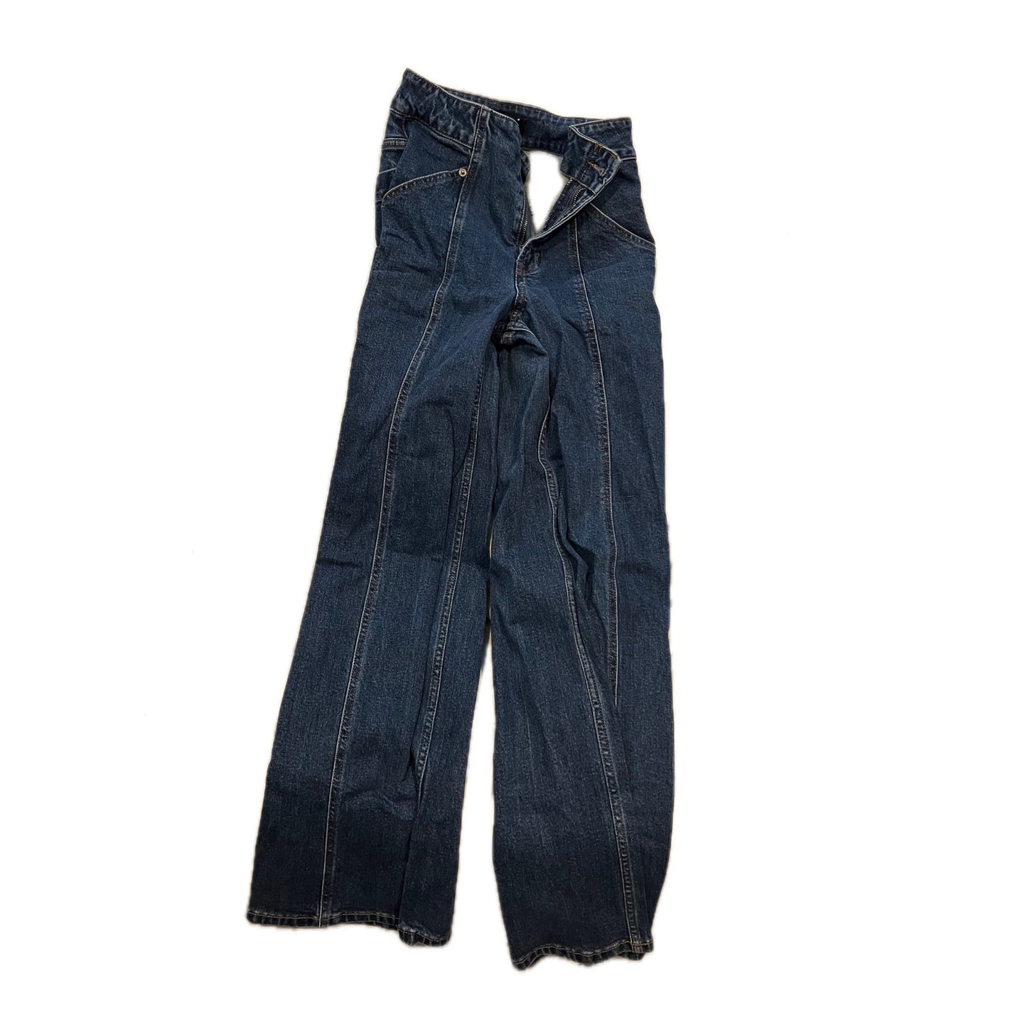 Jean baggy à jambe large DKNY pour femme 25 24x29