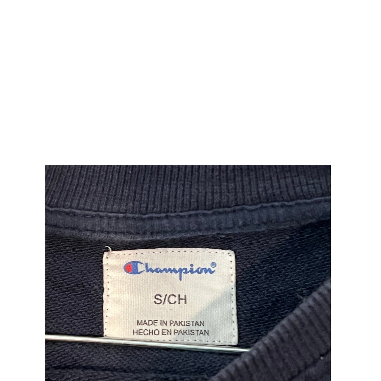 Sweat-shirt ras du cou Champion bleu marine homme taille S
