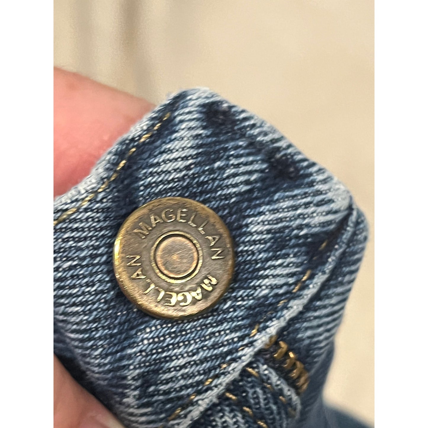 Magellan Straight Fit Blue Jeans Mens 32x32