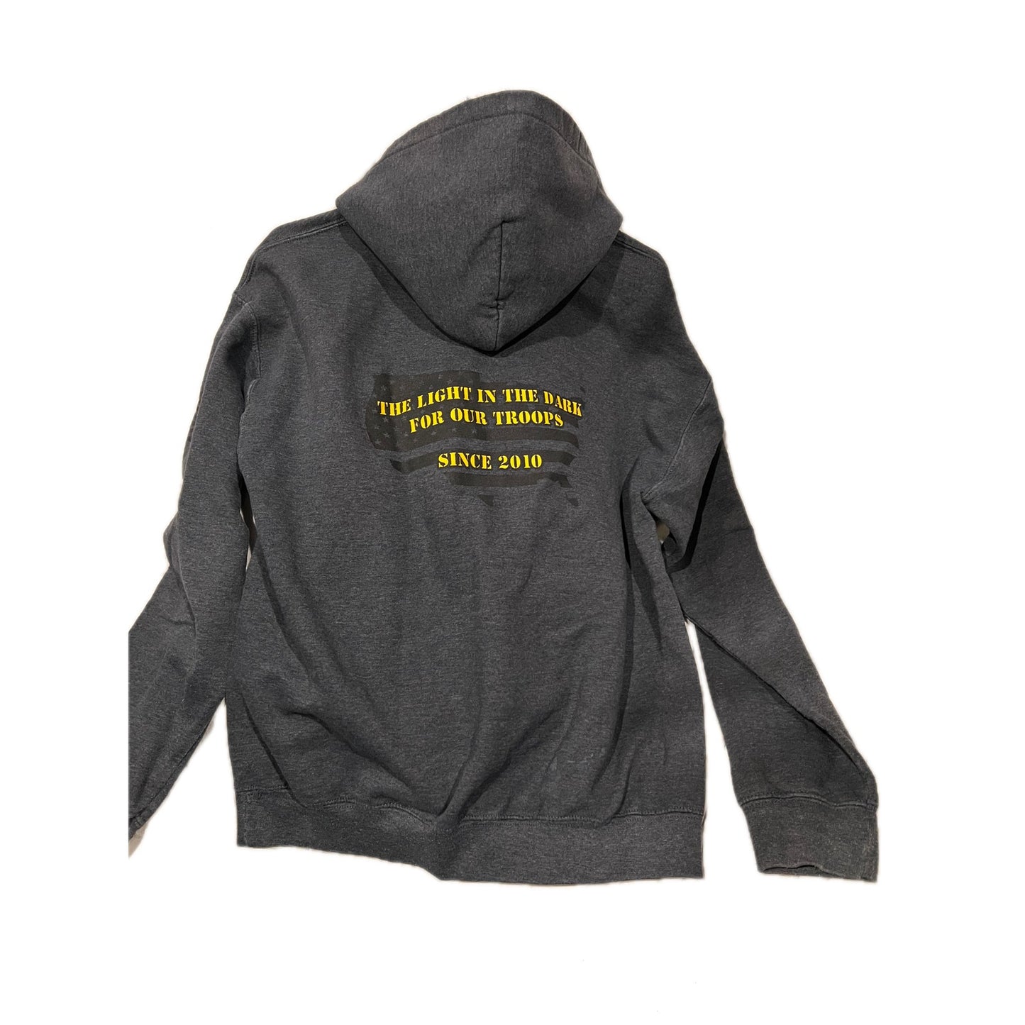 Sweat à capuche AMMPS gris anthracite pour homme, taille M