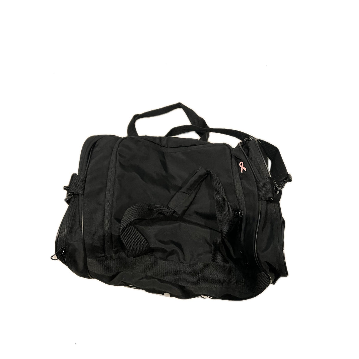 Adidas Defender Small White Black Gym Bag 18"x10"x10"