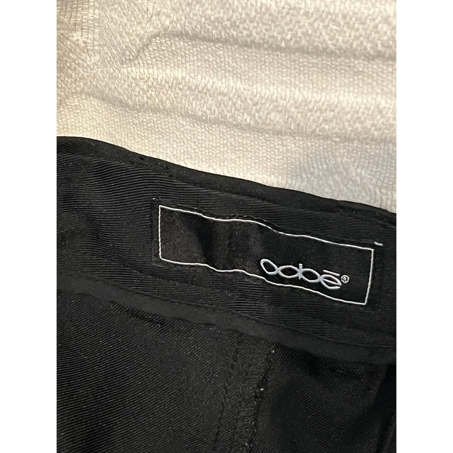 Oobe Flat Front Black Dress Pants 30x32