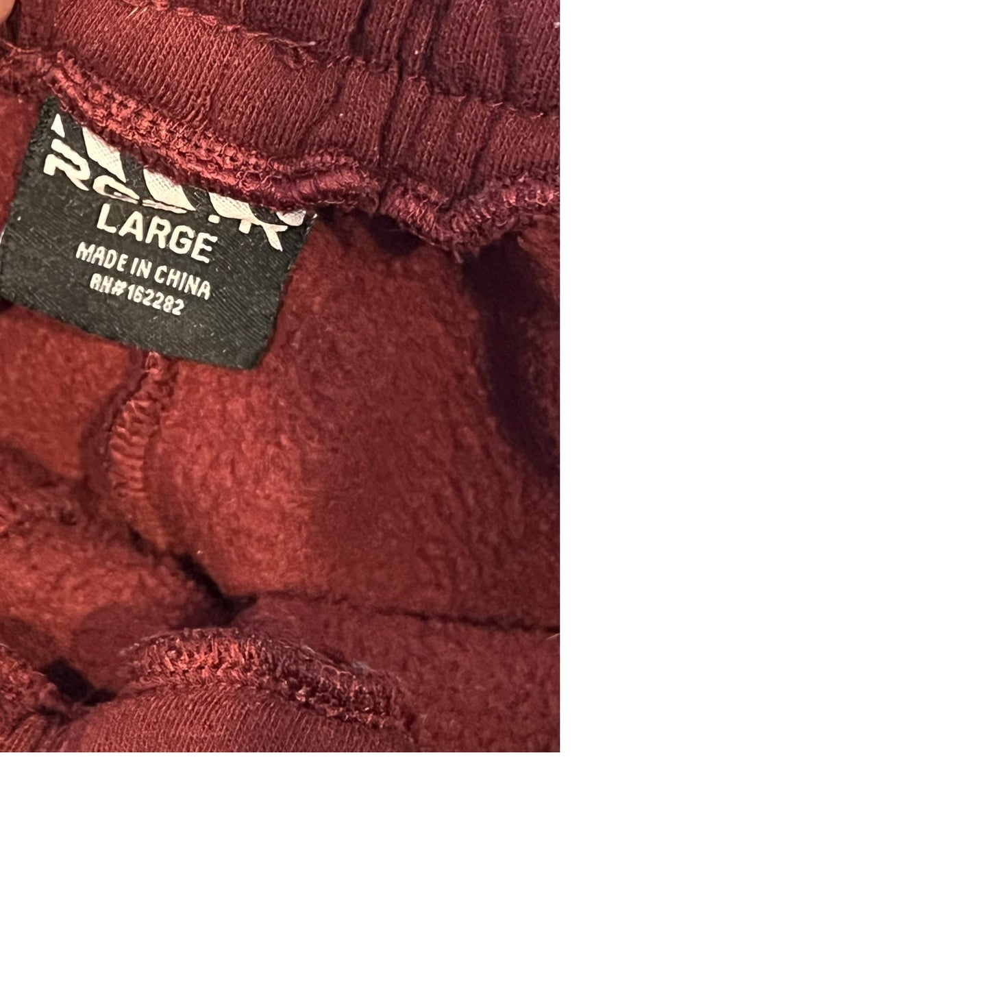 Pantalon de jogging RGSTR Creative Dept bordeaux homme taille L