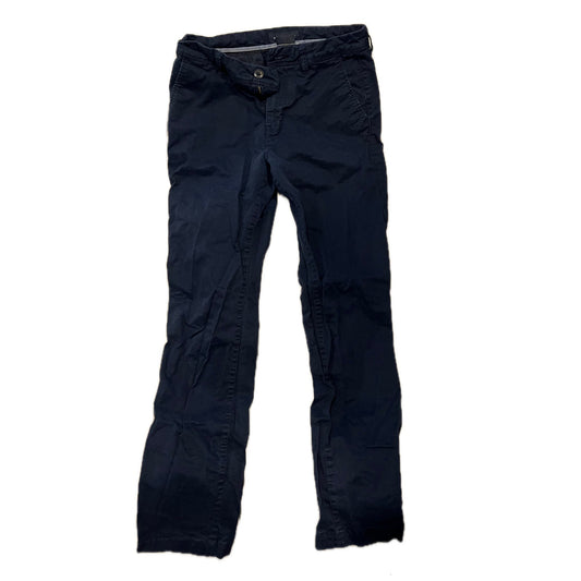 Aeropostale Navy Blue Slim Straight Chino Pants Mens 30x32