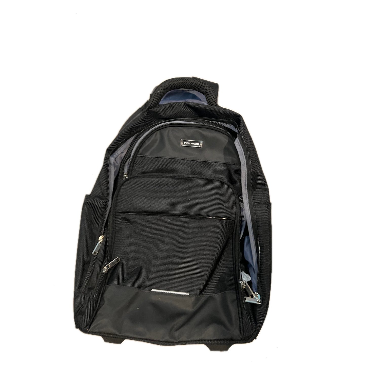 Ponhog Rolling Backpack, 30L Travel Laptop Backpack w Wheels