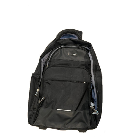 Ponhog Rolling Backpack, 30L Travel Laptop Backpack w Wheels